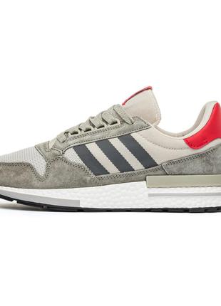 Мужские кроссовки adidas zx 500 grey