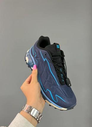 Мужские кроссовки salomon xt-slate advanced dark sapphire blue...