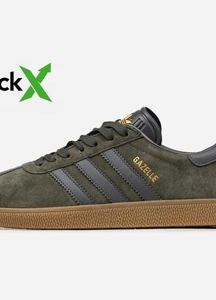 Чоловічі кросівки adidas gazelle brown