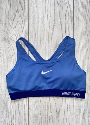 Женский спортивный топ nike pro dri-fit size s