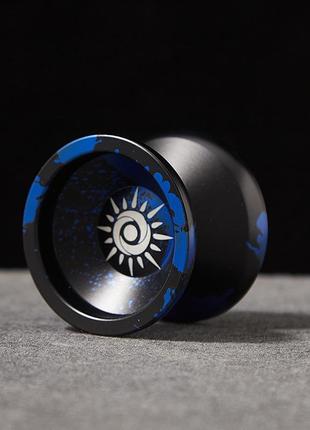 Йо-йо yo-yo профессиональное sun5 синее + веревки