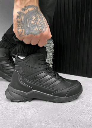 Мужские  зимние ботинки black Profisport  ВТ6486(K1 11 - 00)