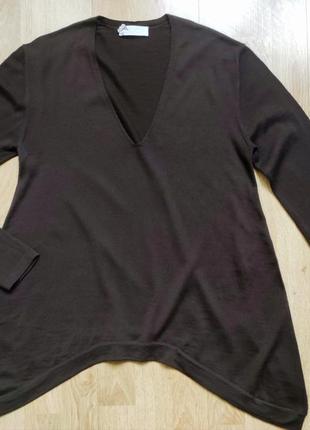 Стильный свитер st.emile (франция, 100% шерсть), s/m