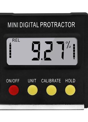 Мини цифровой угломер инклинометр Mini Digital Protractor Код/...