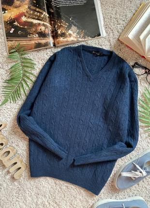 Базовый шерстяной свитер джемпер No374max