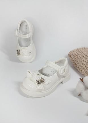 Детские туфли для девочки праздничные нарядные