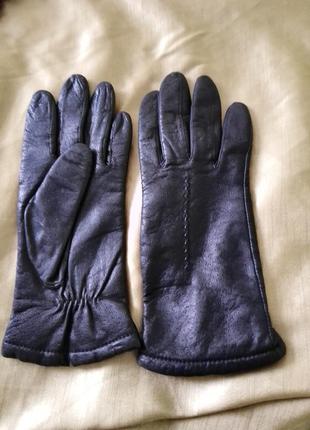 Утепленные кожаные перчатки m&amp;s