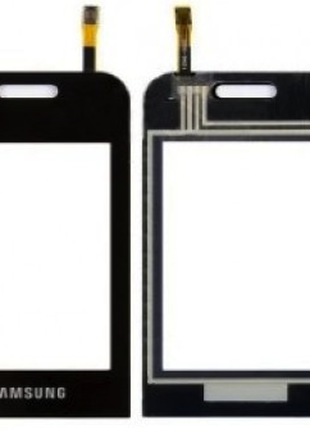 Тачскрин (сенсор) для Samsung E2652 Champ Duos/ E2652W, чёрный
