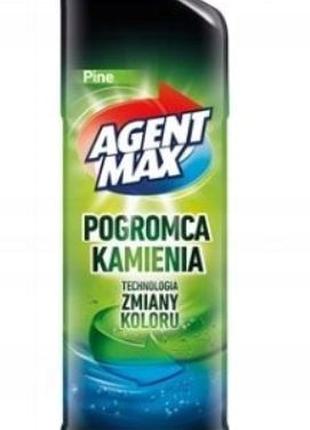 Засіб для очищення та дезінфекції унітазу Agent Max 0,75л