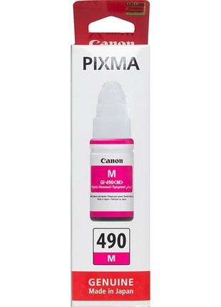 Чорнило Canon GI-490 PIXMA G1400/2400/3400 Magenta (0665C001) ...