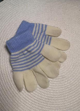 Рукавиці десь на 3-6 років рукавички перчатки