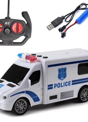 Полицейская Машина Фургон на Пульте Управления с Аккумулятором...