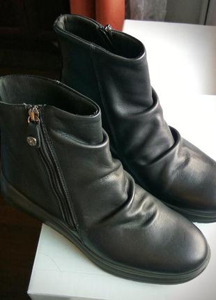 Итальянские женские ботинки imac, на литой подошве, как ecco. ...