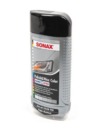 Sonax NanoPro Поліроль з воском кольоровий сірий 500мл