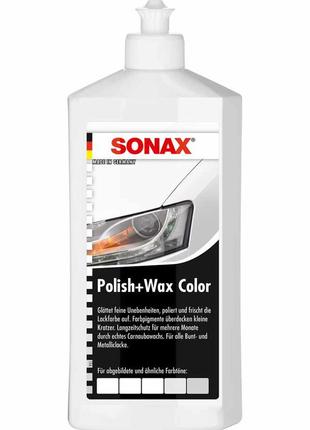 Sonax NanoPro Поліроль з воском кольоровий білий 250 мл