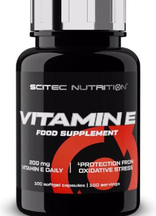 Scitec Nutrition Vitamin E 100 капсул (100 порций)
