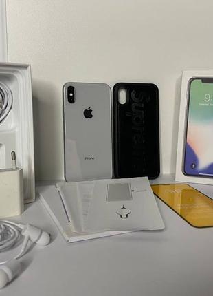 IPhone X 64Gb Neverlock новый аккумулятор 100%