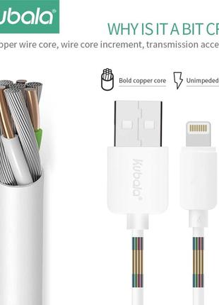 2 Метра для iPhone Шнур Зарядный USB Fast Charge, ios