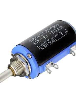 Резистор многооборотный, потенциометр WXD3-13-2W 10 кОм