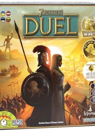 Настольная игра 7 Wonders Duel (7 Чудес Дуэль) (украинское изд...