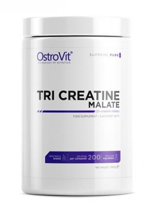 Креатин OstroVit Tri Creatine Malate, 500 грам Без смаку