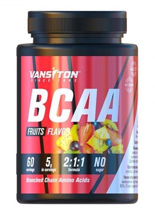 Амінокислота BCAA Vansiton BCAA, 300 грам Фруктовий пунш