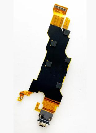Шлейф (Flat cable) Sony H8216 Xperia XZ2/ H8266 з роз'ємом зар...