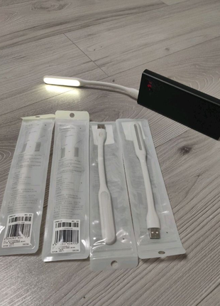 USB лампа Xiaomi ZMI Portable LED 2 AL003 фонарик 5 уровней яркос