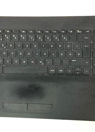 Средняя часть корпуса с клавиатурой для ноутбука HP 250 G4 AP1...