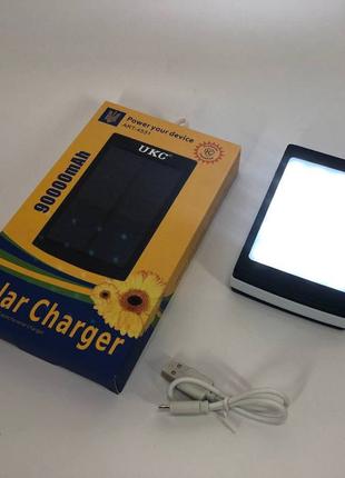 Power Bank Solar UKC 90000 mAh з LED