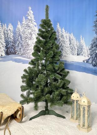 Ялинка штучна новорічна звичайна 180 см зелена