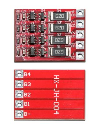 Модуль балансировки LiFePO4 1-4S 3,2V 60mA (HX-JH-004)