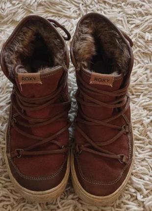 Зимние ботинки фирмы roxy.размер 38.ботинки,сапоги