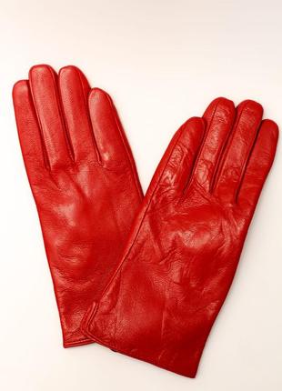 Качественные кожаные женские перчатки
