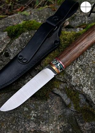 Нож ручной работы "Джентельмен" сталь N690+чехол из натурально...