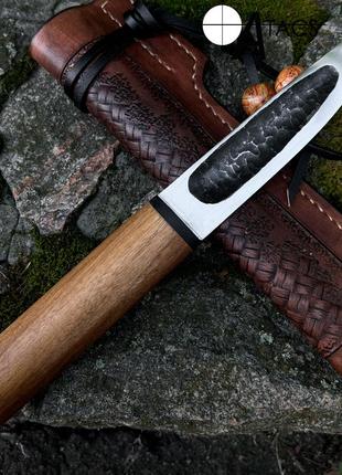 Нож ручной работы "Якут-348" сталь Х12МФ +эксклюзивный чехол