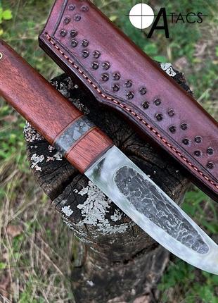 Нож ручной работы "Якут-374" сталь Х12МФ +эксклюзивный чехол