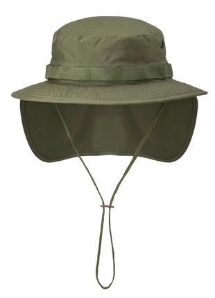 Панама тактична Helikon Boonie Hat колір олива (M розмір об'єм...