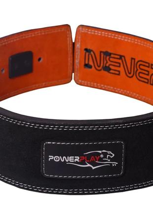 Пояс для тяжелой атлетики PowerPlay 5175 Черно-Оранжевый M