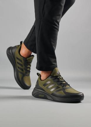 Чоловічі кросівки adidas cloudfoam termo army green