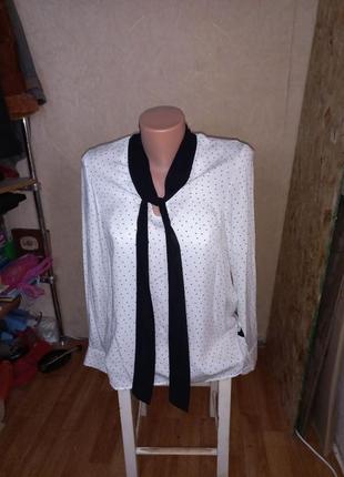 Класична блузка дорогого французького бренду kookai 46 розмір