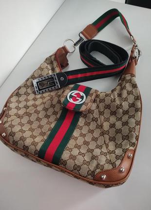 Gucci monogram bag vintage уникальная винтажная сумка монограм...