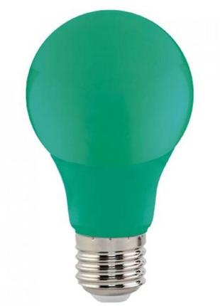 Светодиодная лампа spectra 3w e27 зеленая