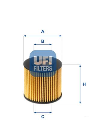Фильтр масляный TOYOTA UFI