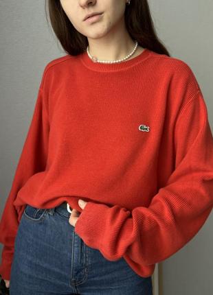 Мужская кофта свитер лакоста lacoste sweater женский свитер