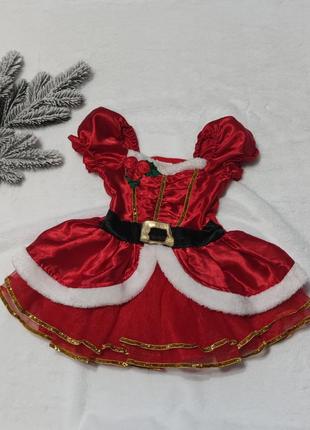Продам новогодние карнавальная санта платья для фотосессии