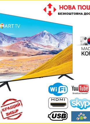 Телевизор 43" Samsung 4K Smart TV, HDMI, ULTRA HD, LЕD Самсунг...