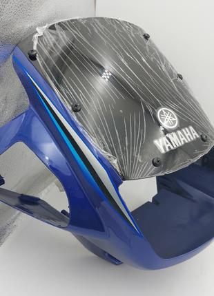 Yamaha YBR-125 ЮБР-125 обтічник зі склом морда Синій