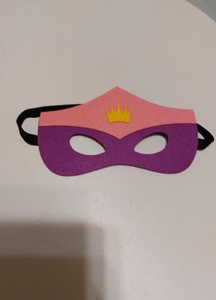 Маска фетрова супергероя маска окуляри