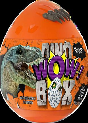Игрушка яйцо-сюрприз с динозавром Danko Toys Dino WOW Box DWB-...